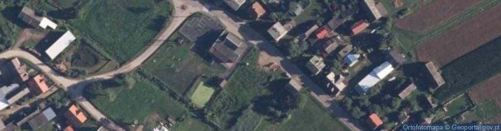Zdjęcie satelitarne OSP w Nowym Dworze