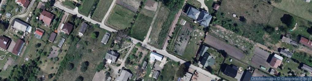 Zdjęcie satelitarne OSP w Oblasach