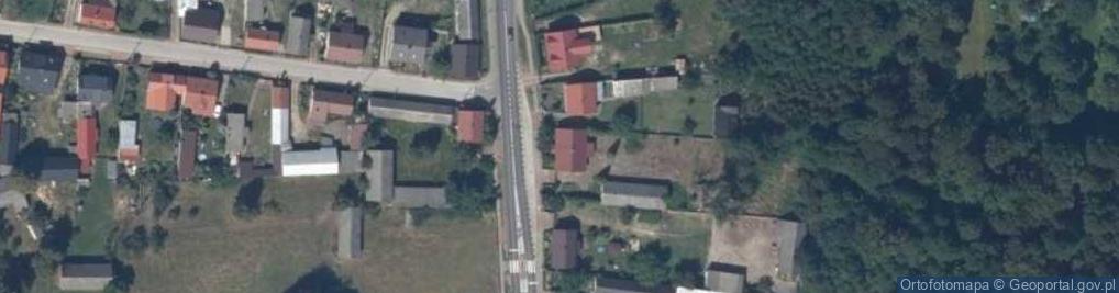 Zdjęcie satelitarne OSP w Odrzywole
