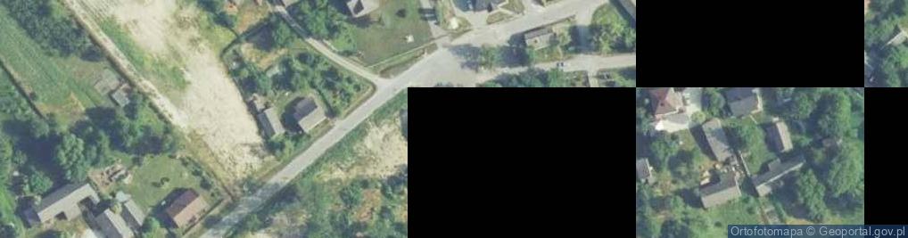 Zdjęcie satelitarne OSP w Oględowie