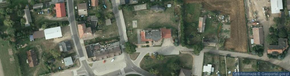 Zdjęcie satelitarne OSP w Ogorzelinach