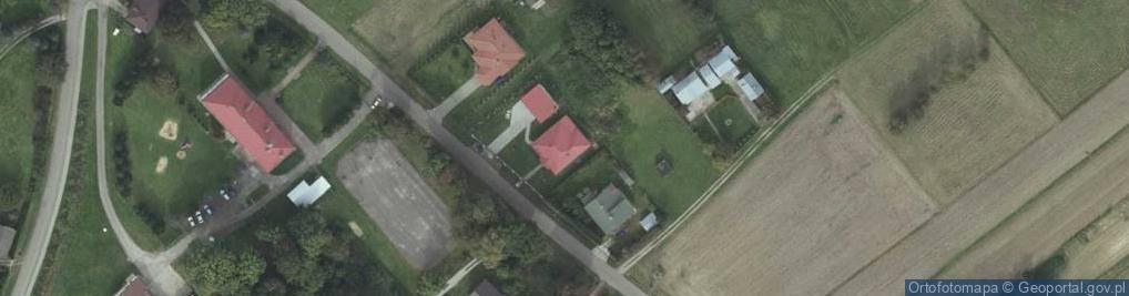 Zdjęcie satelitarne OSP w Olchowej