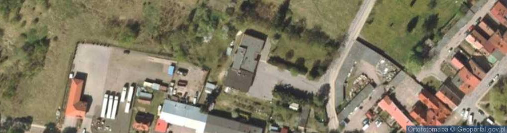 Zdjęcie satelitarne OSP w Olsztynku