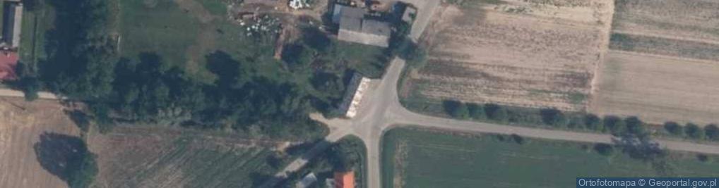 Zdjęcie satelitarne OSP w Orszymowie