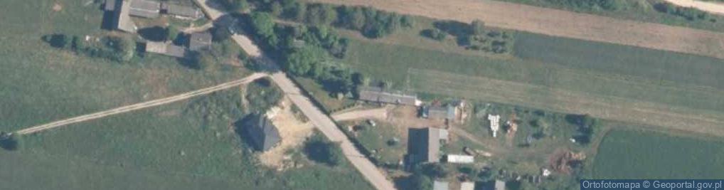 Zdjęcie satelitarne OSP w Osinach