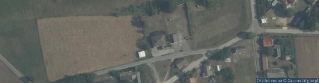 Zdjęcie satelitarne OSP w Ossowicach