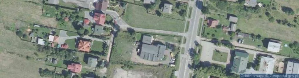 Zdjęcie satelitarne OSP w Ostojowie