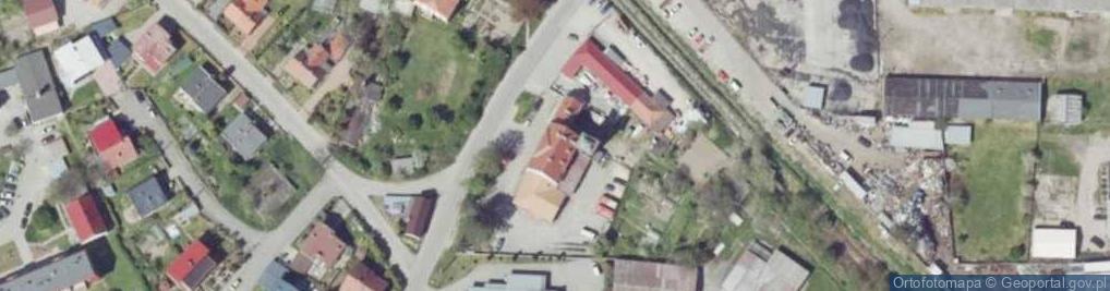 Zdjęcie satelitarne OSP w Otmuchowie