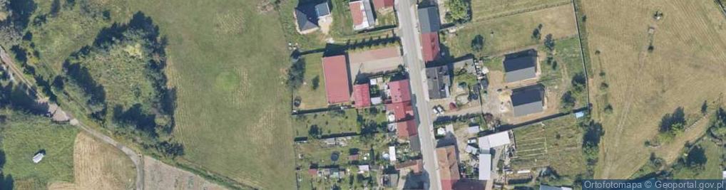 Zdjęcie satelitarne OSP w Otyniu