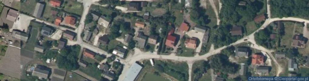 Zdjęcie satelitarne OSP w Owczarach