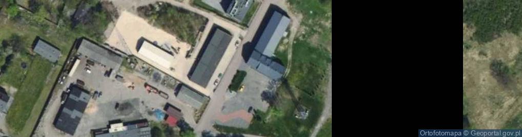 Zdjęcie satelitarne OSP w Parzymiechach