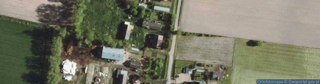 Zdjęcie satelitarne OSP w Pęczki Kozłowo