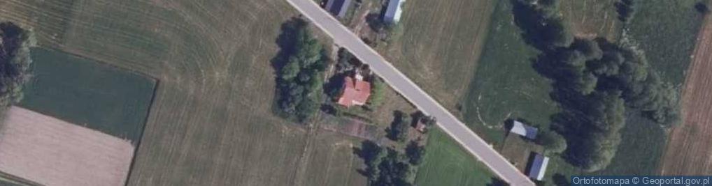 Zdjęcie satelitarne OSP w Podostrówku