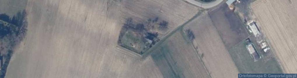 Zdjęcie satelitarne OSP w Podwierzbiu