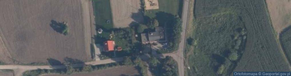 Zdjęcie satelitarne OSP w Polskim Gronowie