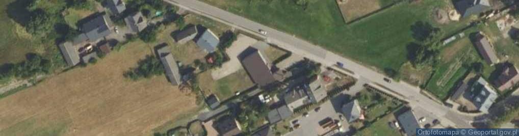 Zdjęcie satelitarne OSP w Poświętnem