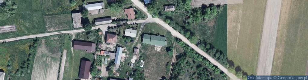 Zdjęcie satelitarne OSP w Przechodzie