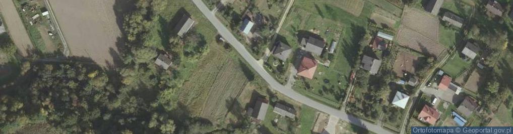 Zdjęcie satelitarne OSP w Przedmieściu Dubieckim