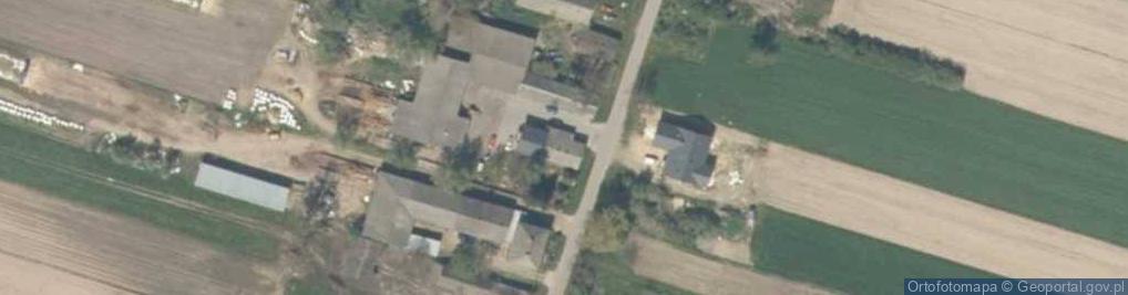Zdjęcie satelitarne OSP w Przemysłowie