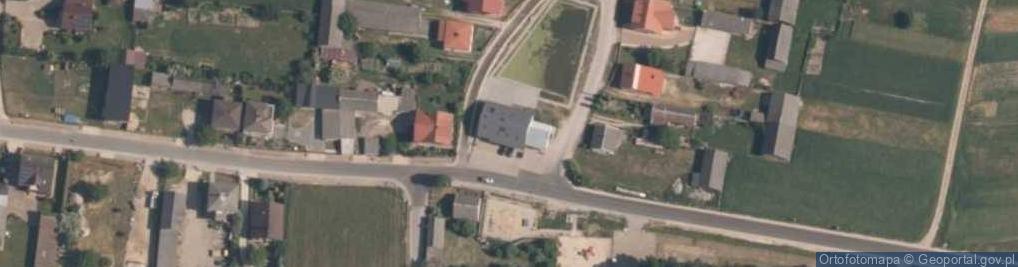 Zdjęcie satelitarne OSP w Radwanie