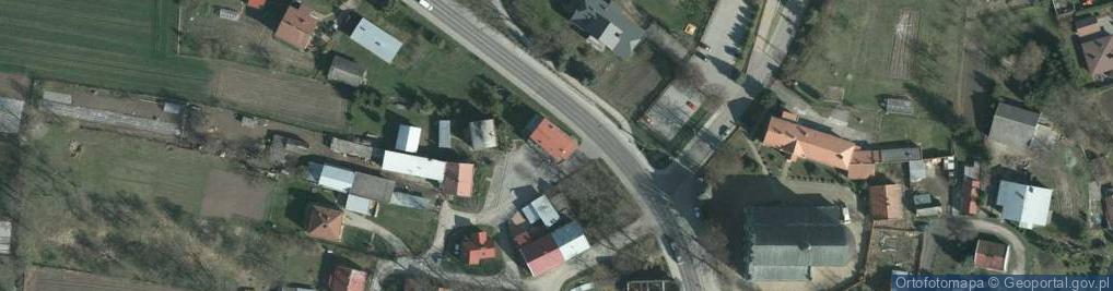 Zdjęcie satelitarne OSP w Radymnie