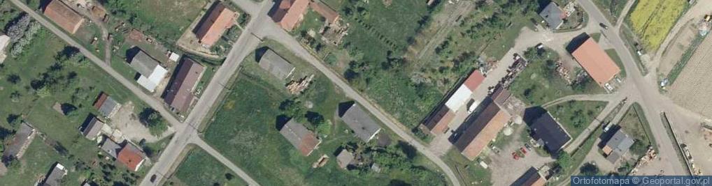 Zdjęcie satelitarne OSP w Radzowicach, Radzowice