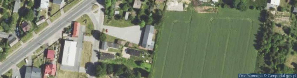 Zdjęcie satelitarne OSP w Rędzinach