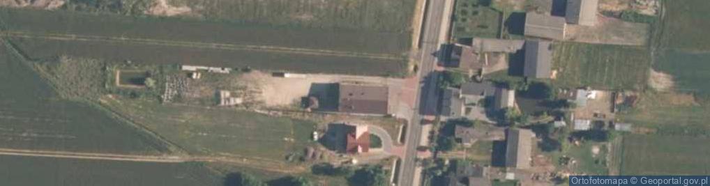 Zdjęcie satelitarne OSP w Rokicinach