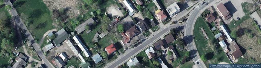 Zdjęcie satelitarne OSP w Rossoszu