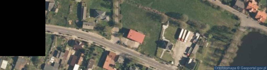 Zdjęcie satelitarne OSP w Rossoszycy
