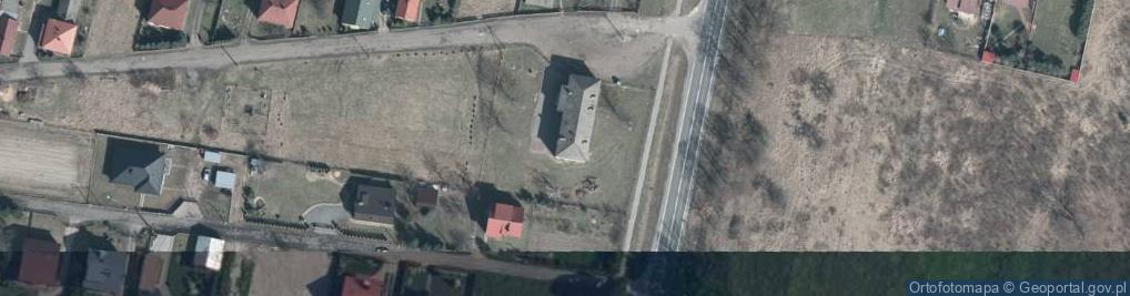 Zdjęcie satelitarne OSP w Rudnie