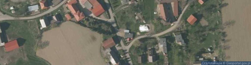 Zdjęcie satelitarne OSP w Rudzie Gmina Kuźnia Raciborska