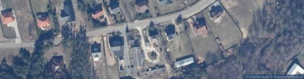 Zdjęcie satelitarne OSP w Rudzie