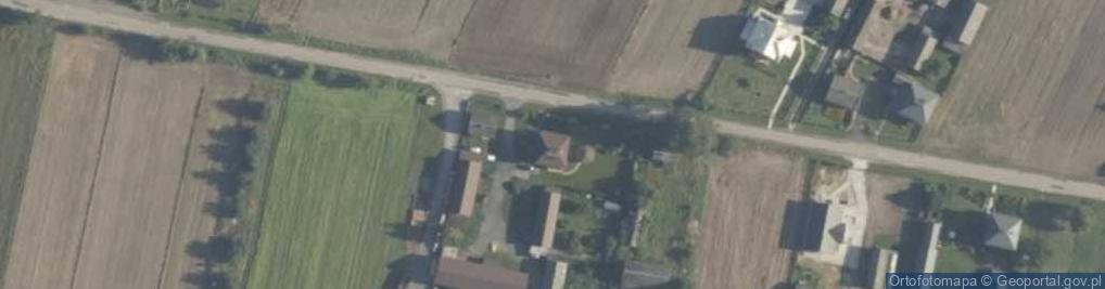 Zdjęcie satelitarne OSP w Rybiczyźnie
