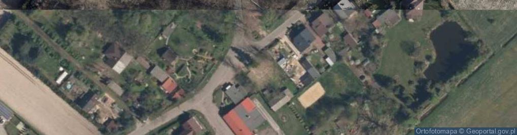 Zdjęcie satelitarne OSP w Rydzynach