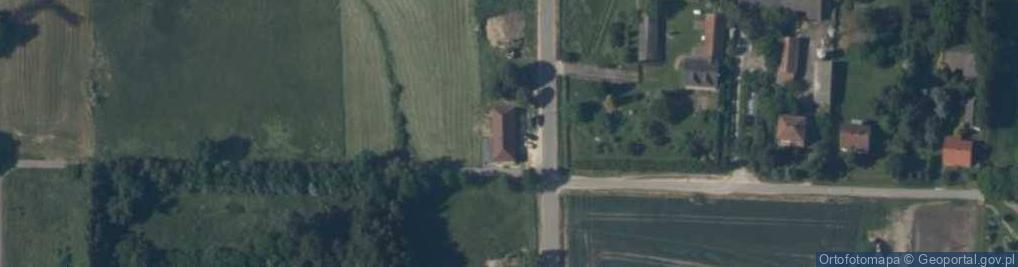 Zdjęcie satelitarne OSP w Rzemienowicach