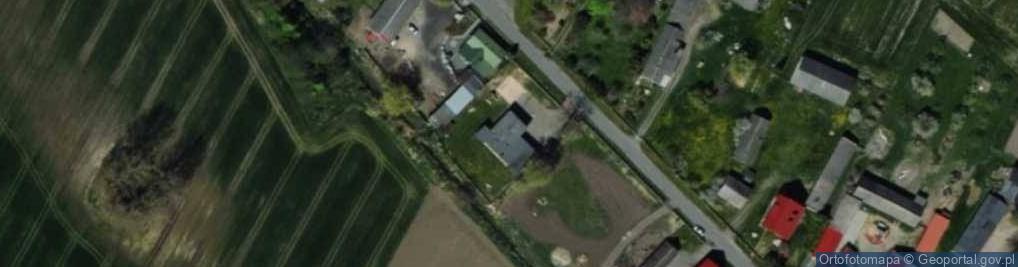 Zdjęcie satelitarne OSP w Rzepiszewie