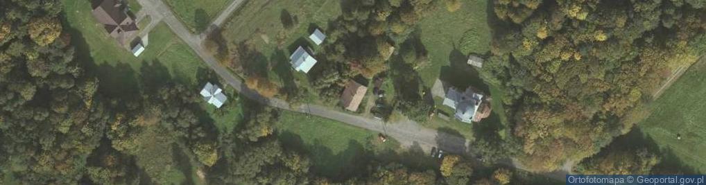 Zdjęcie satelitarne OSP w Rzepniku