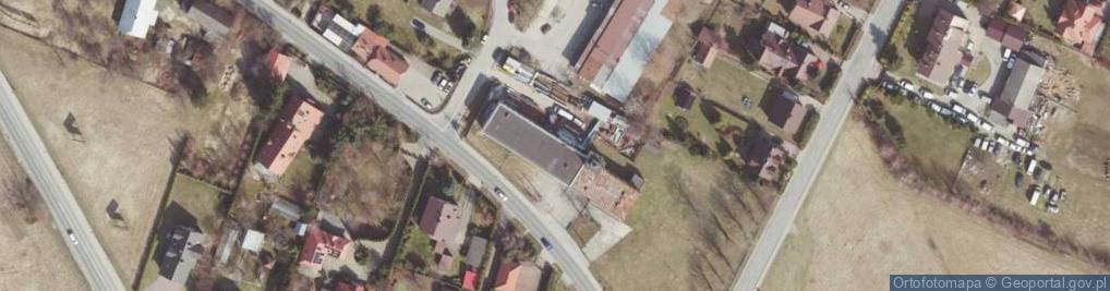 Zdjęcie satelitarne OSP w Rzeszowie Drabiniance