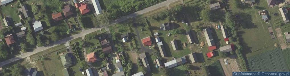 Zdjęcie satelitarne OSP w Siedliskach