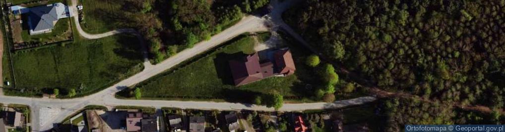 Zdjęcie satelitarne OSP w Sieradzu Męckiej Woli