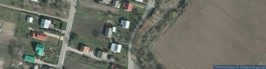 Zdjęcie satelitarne OSP w Skołoszowie