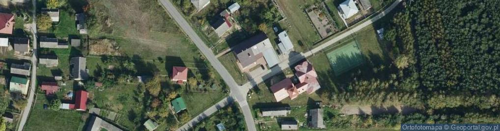 Zdjęcie satelitarne OSP w Skopaniu