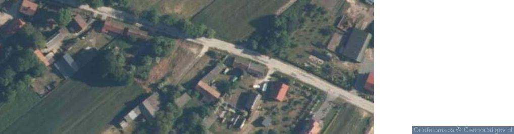 Zdjęcie satelitarne OSP w Skowronnie Górnym