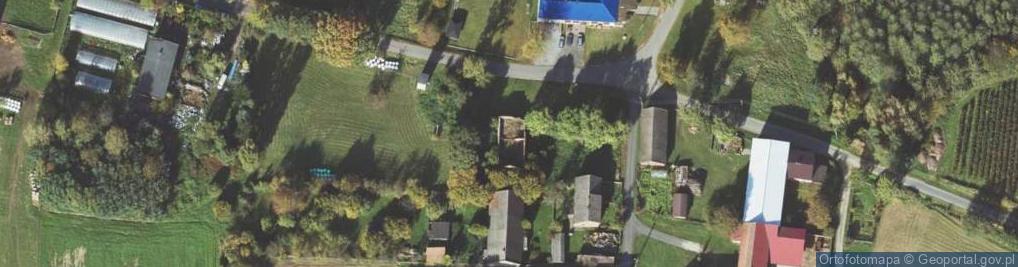 Zdjęcie satelitarne OSP w Skrońsku