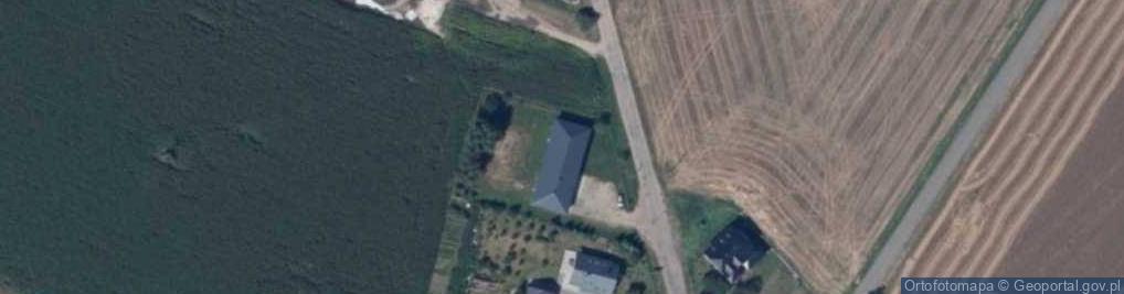 Zdjęcie satelitarne OSP w Skrzeszewach