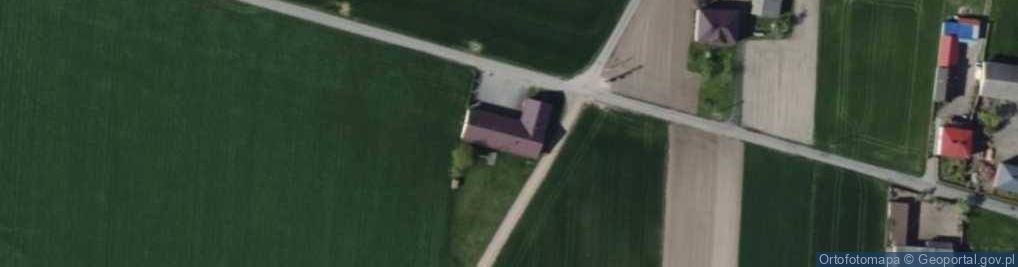 Zdjęcie satelitarne OSP w Sługocicach
