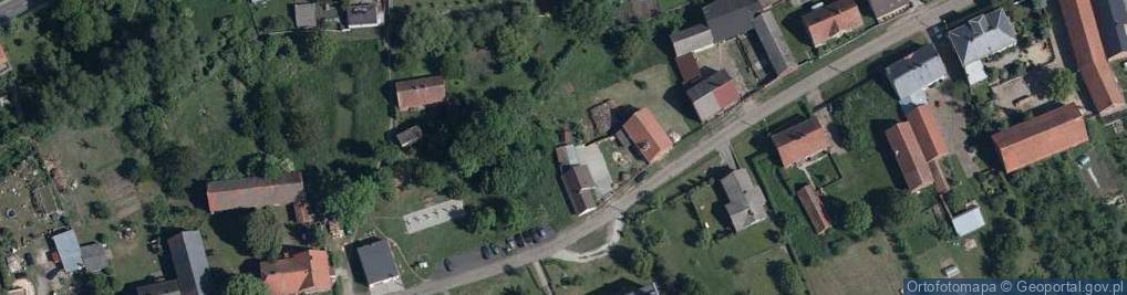 Zdjęcie satelitarne OSP w Smardzewie