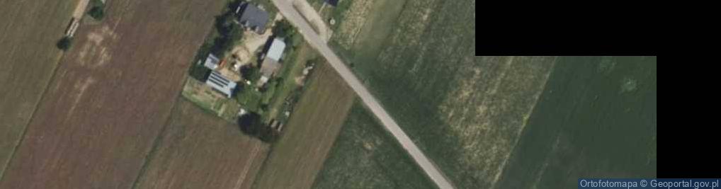 Zdjęcie satelitarne OSP w Smardzewie