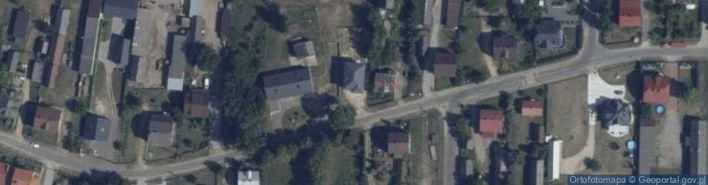 Zdjęcie satelitarne OSP w Śmiarach